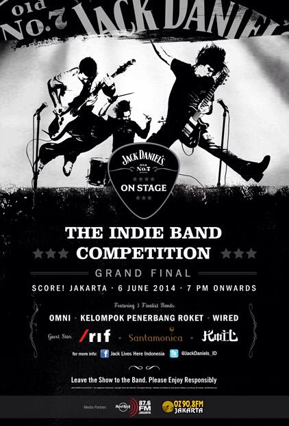 Jack Daniel’s On Stage The Indie Band Competition Grand Final