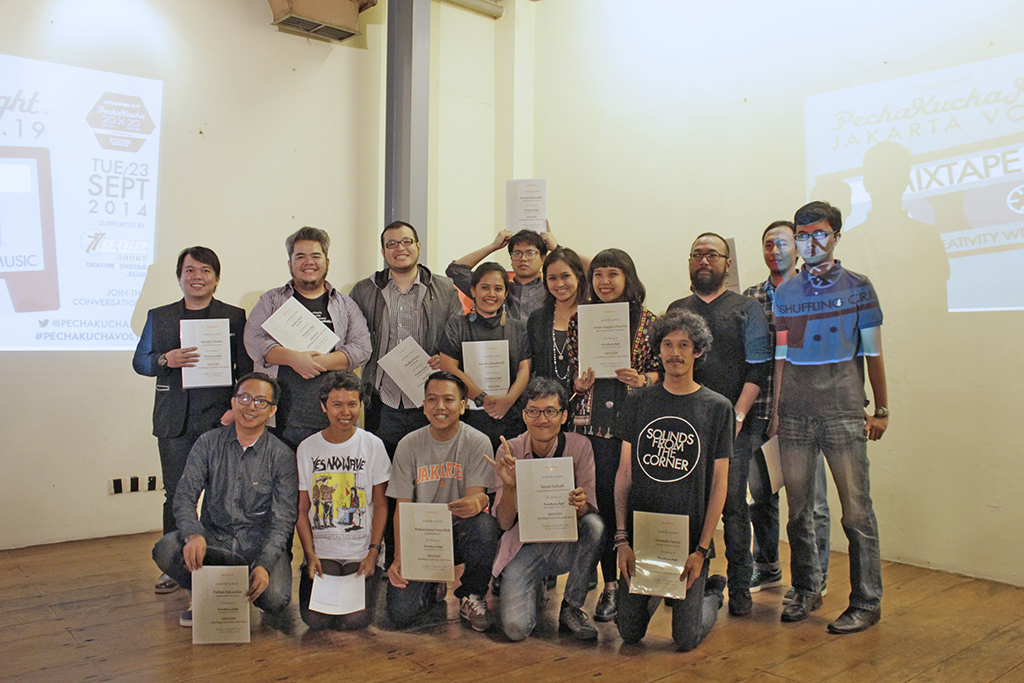 Pecha Kucha : MIXTAPE: Shuffling Creativity with Music