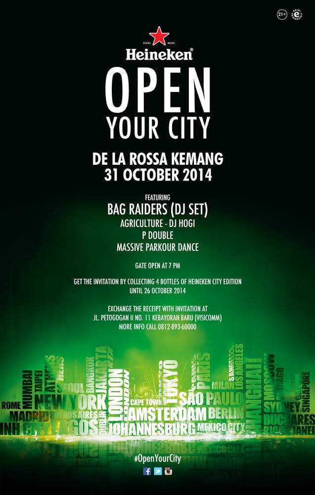 Bag Raiders (DJ Set) live at Heineken Open Your City