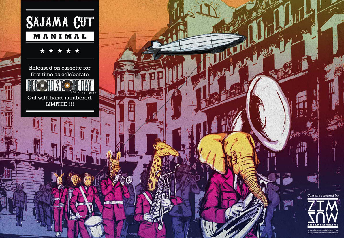 Sajama Cut merilis versi kaset dari Manimal via Zim Zum Entertainment