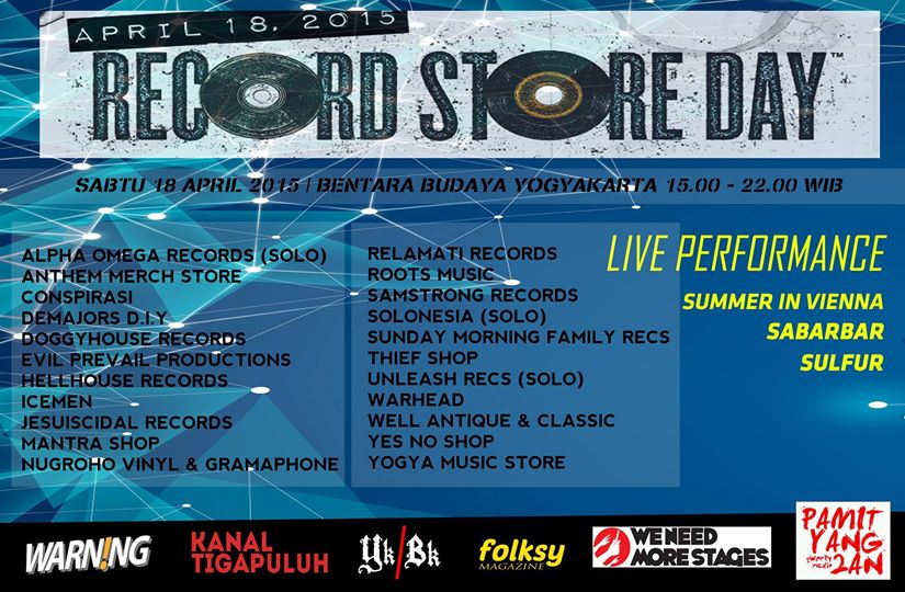 Record Store Day 2015 Yogyakarta