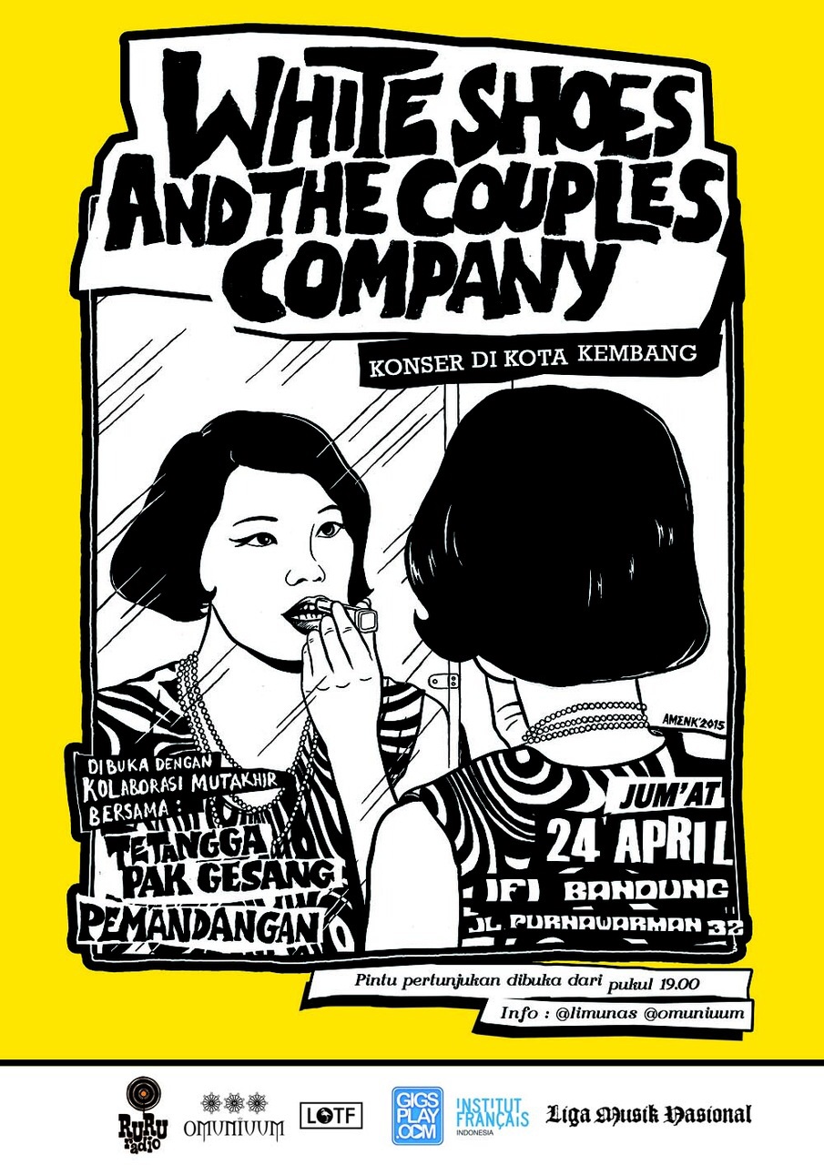 White Shoes and the Couples Company Konser di Kota Kembang