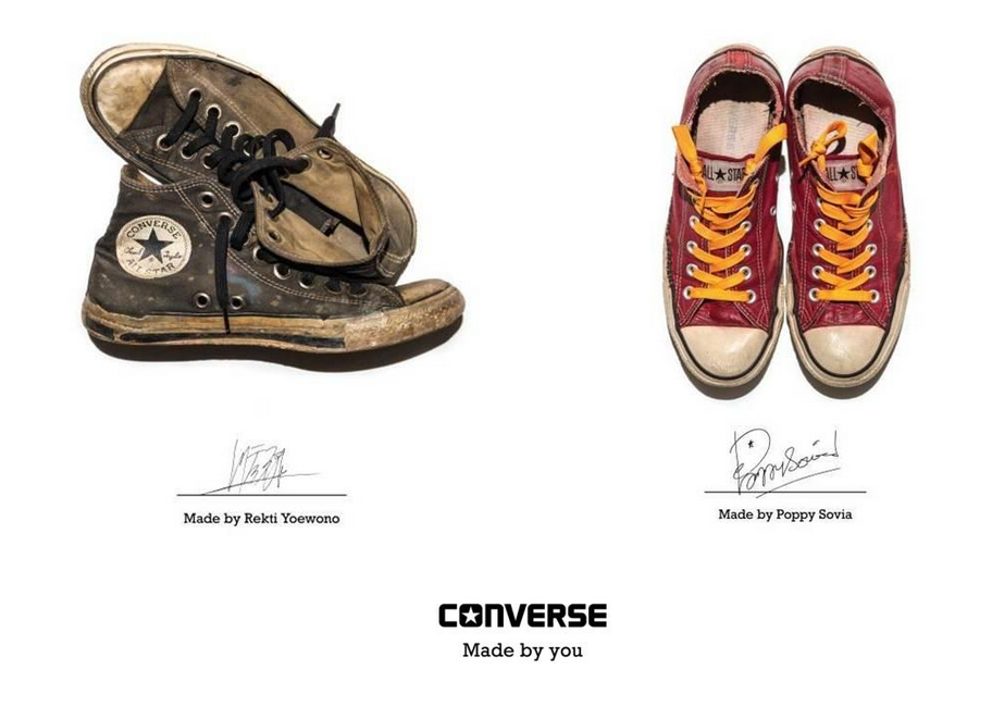 CERITA DIBALIK SNEAKER CONVERSE CHUCK TAYLOR MADE BY REKTI 