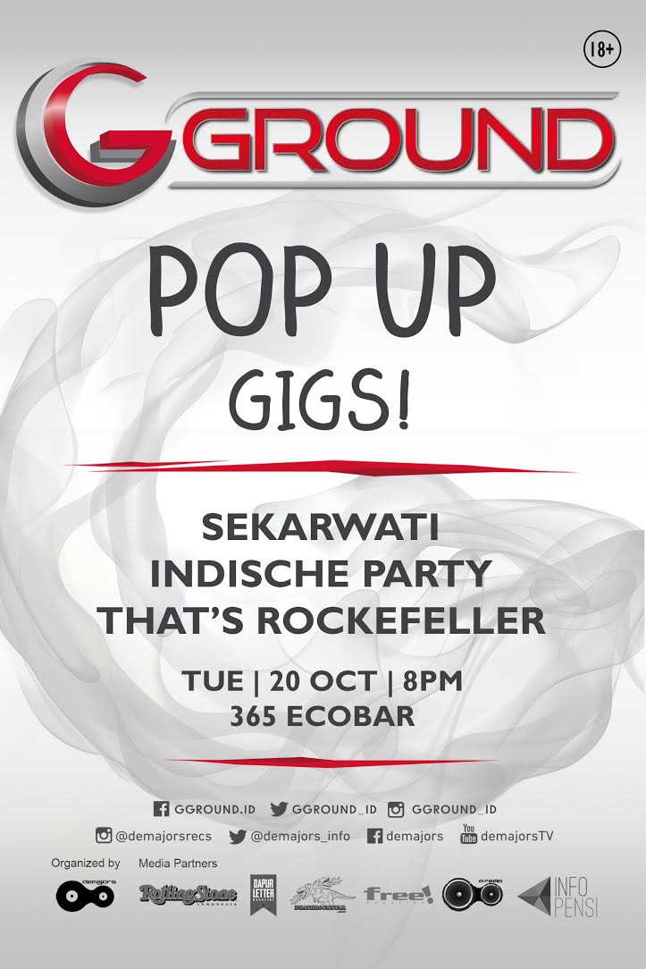 PopUp Gigs feat: Sekarwati, That’s Rockefeller, Indische Party