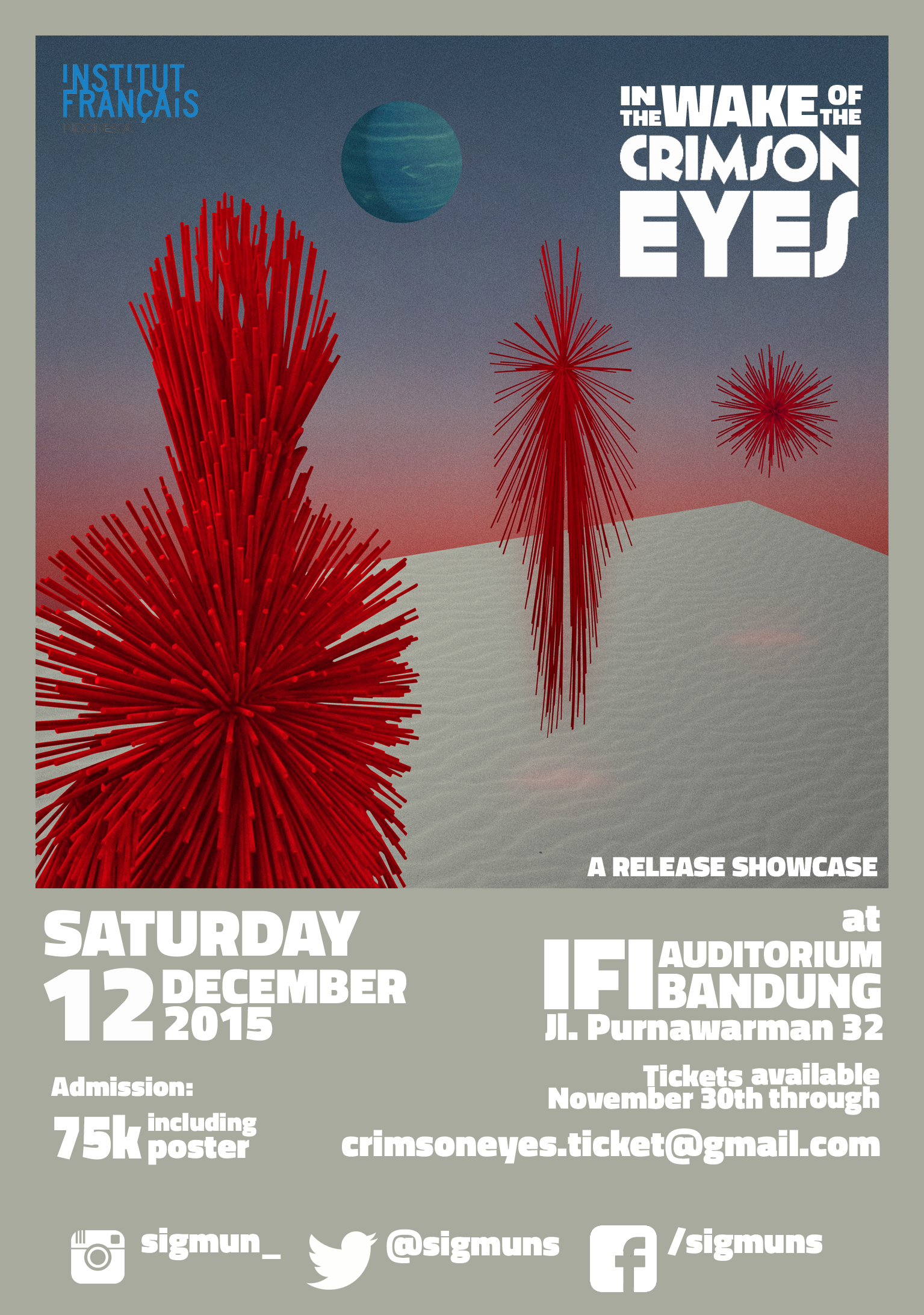 Sigmun Menggelar Showcase ‘In The Wake of the Crimson Eyes’