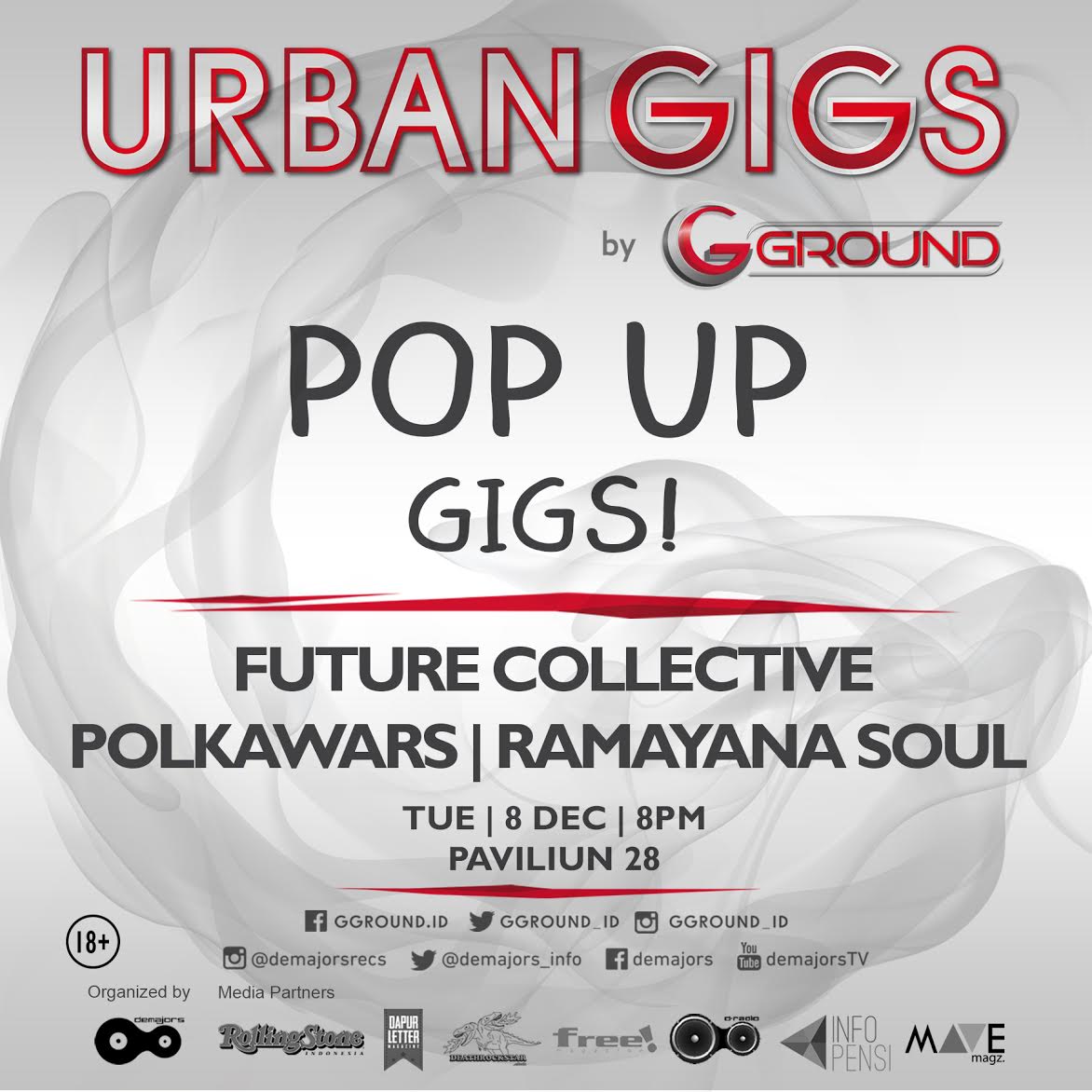 Pop Up Gigs feat Future Collective, Polka Wars, & Ramayana Soul