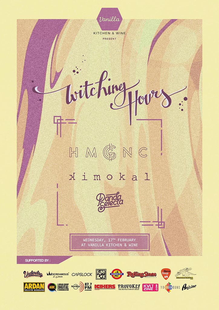 Witching Hours feat HMGNC, KIMOKAL & Panda Selecta (Bandung)