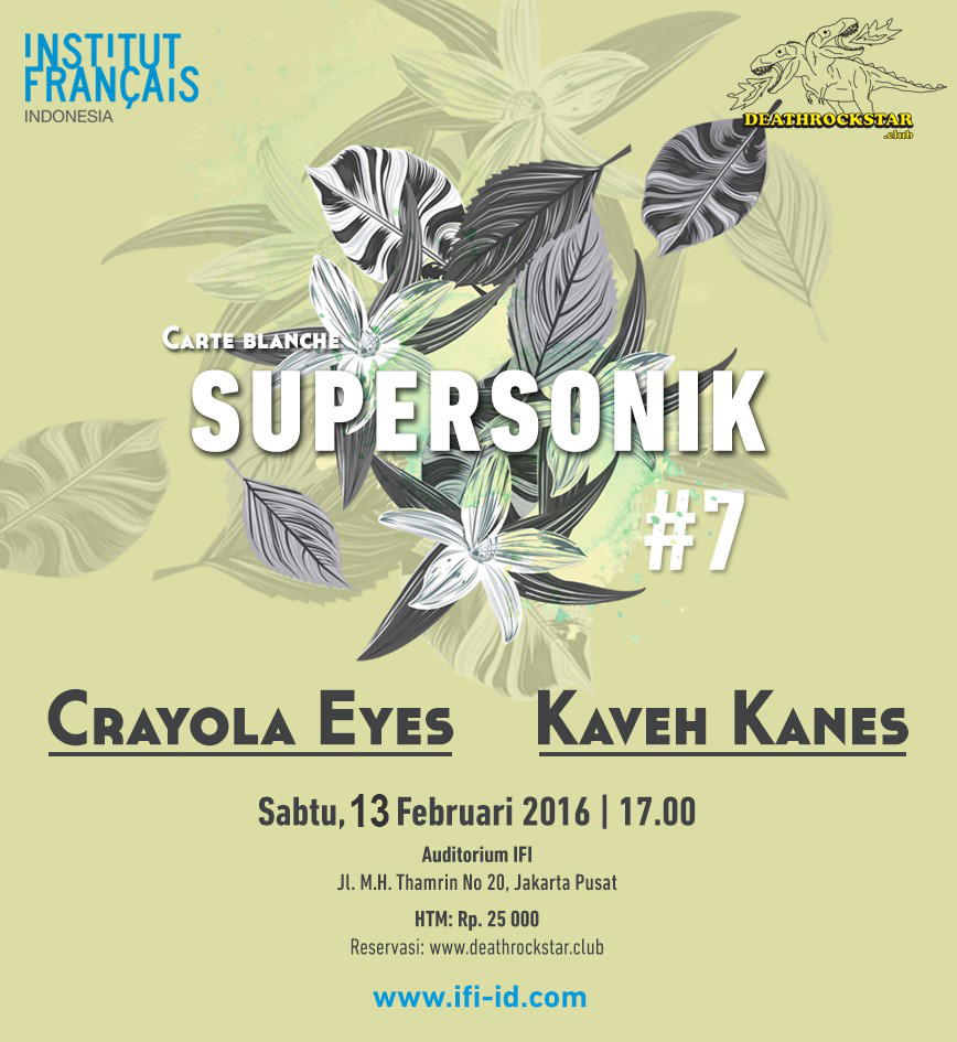 CRAYOLA EYES & KAVEH KANES di DRS Anniversary.