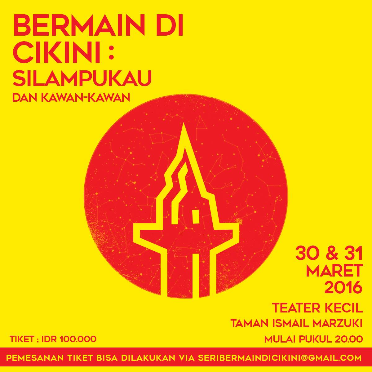 Silampukau Bermain di Cikini