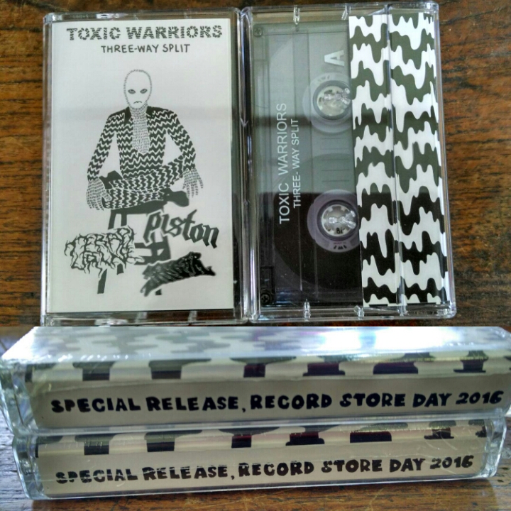Toxic Warriors : Three Way Split Cassette (Piston, Terapi Urine, Jangar)