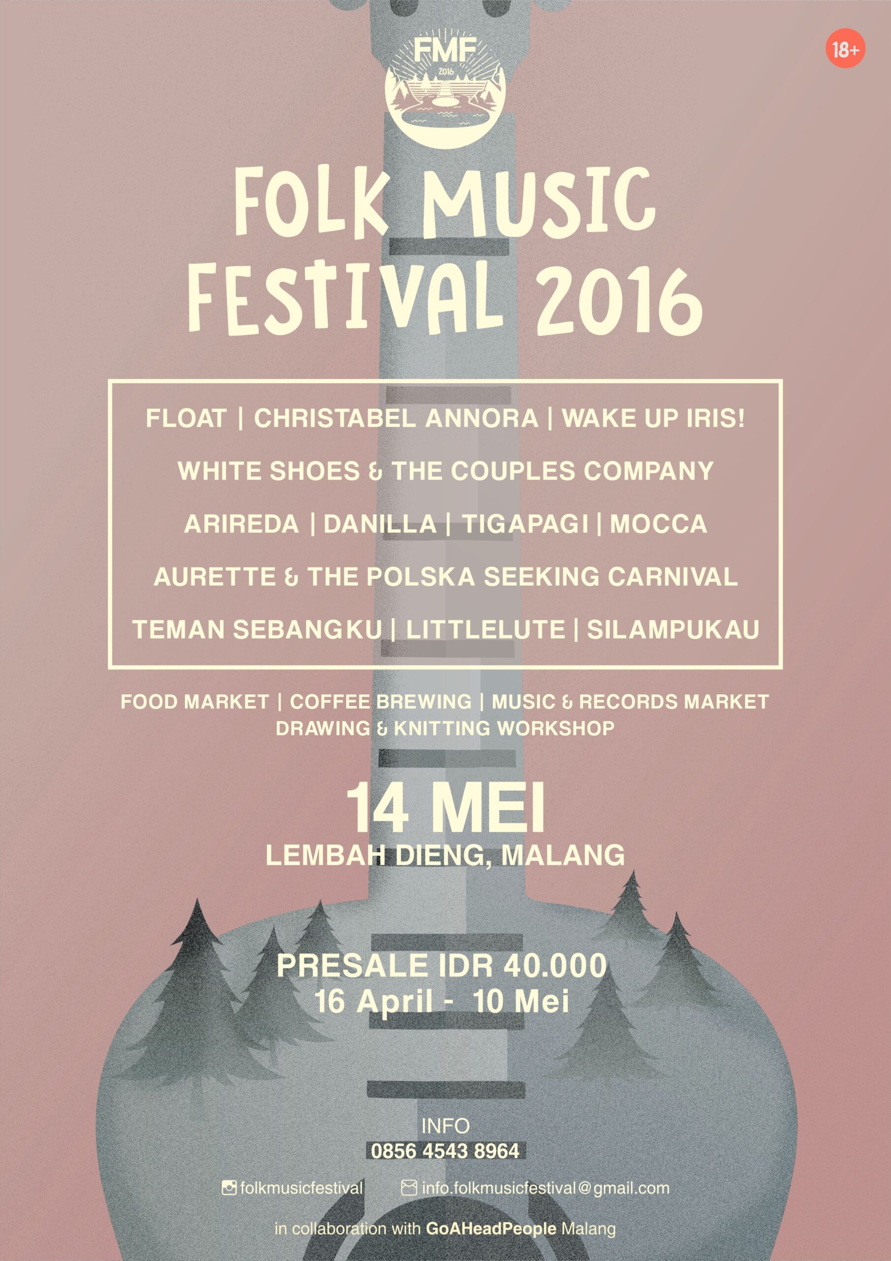 FOLK MUSIC FESTIVAL 2016 (Lembah Dieng, Malang)
