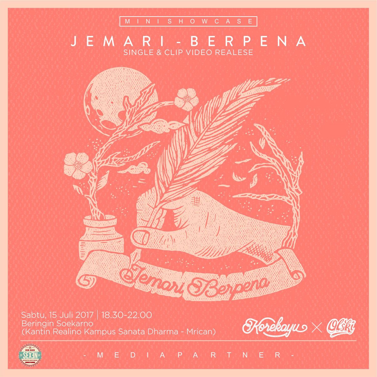 Peluncuran single dan video klip “JEMARI BERPENA”