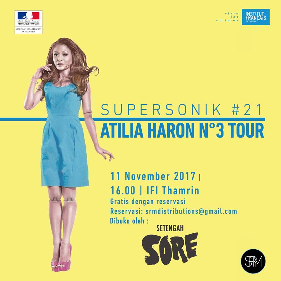 Atilia Haron No 3 Album Jakarta Tour
