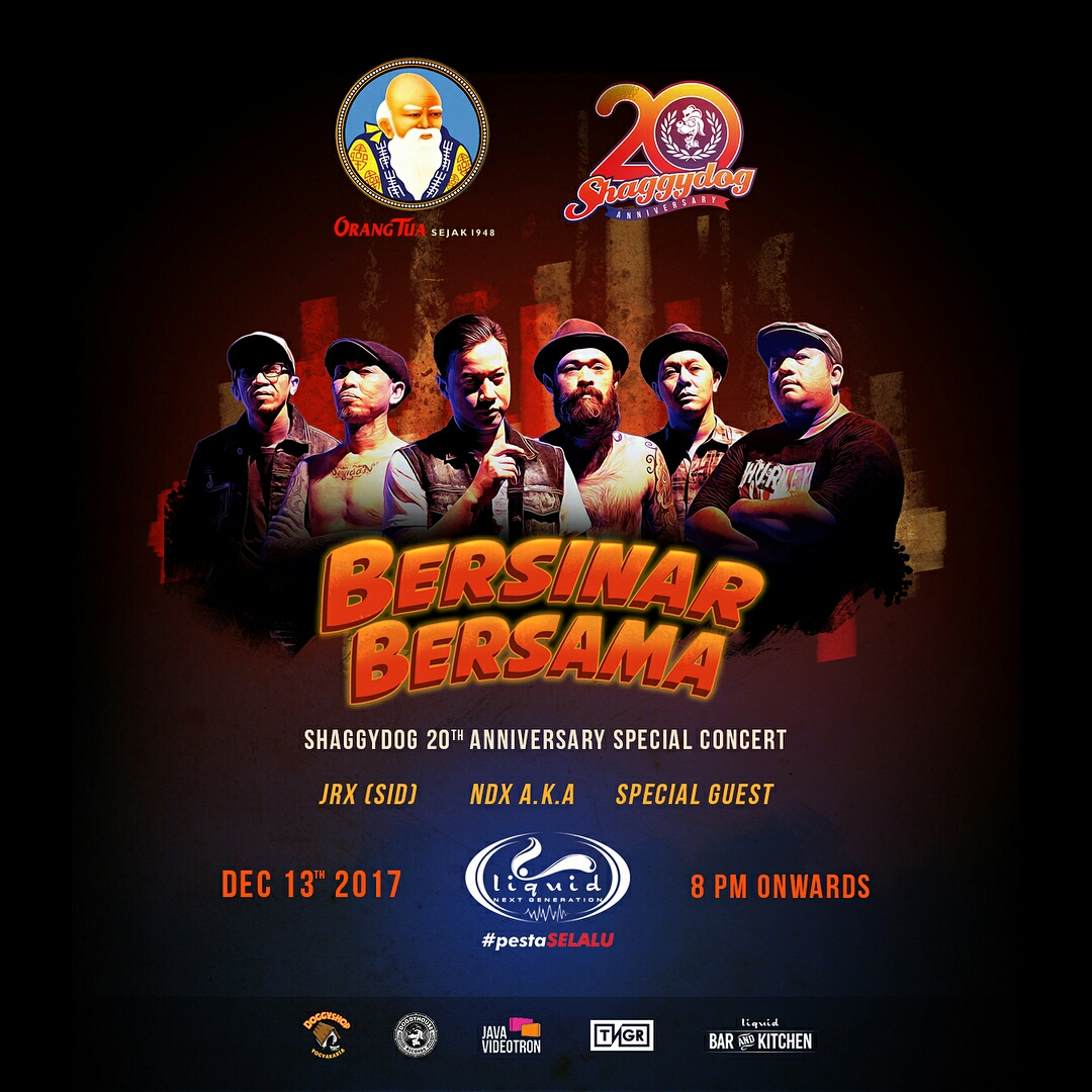 Shaggydog Bersinar Bersama Merayakan 20 Tahun Berkarya.