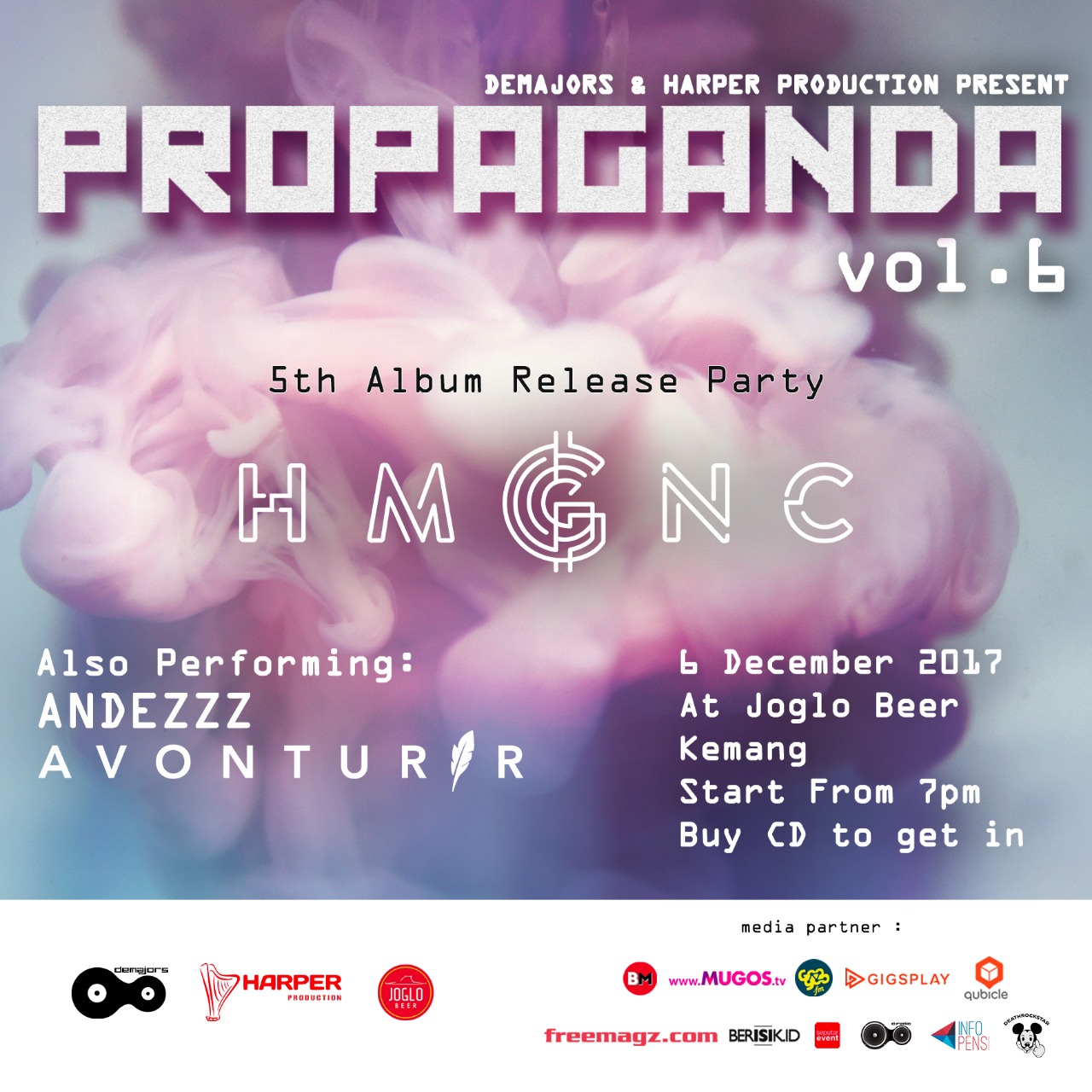 HMGNC 5th Album Release Party