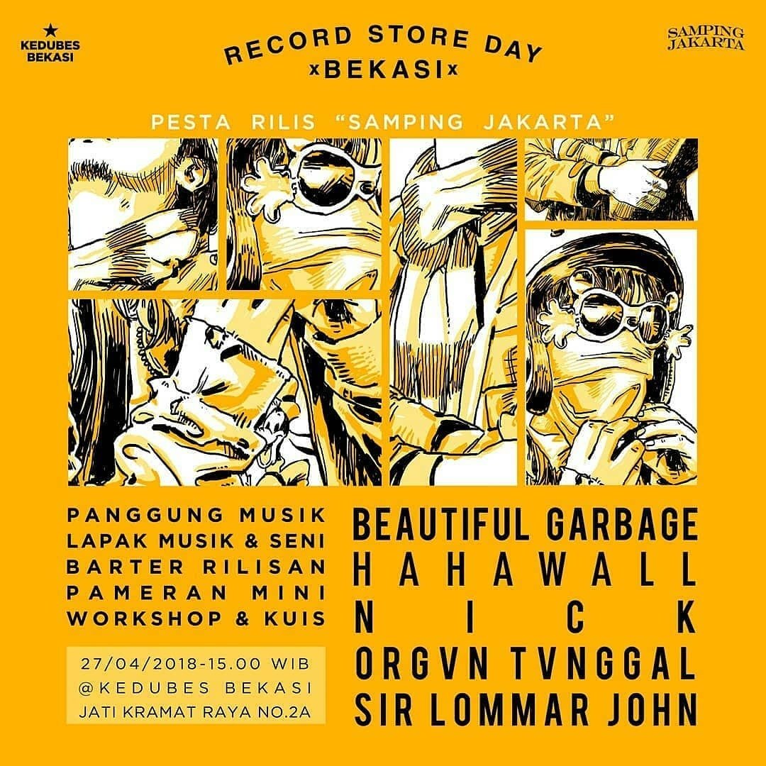 RECORD STORE DAY Bekasi • 27 April • Kedubes Bekasi