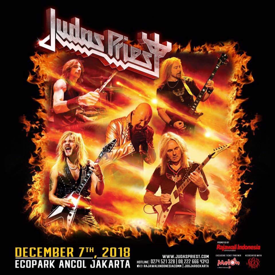 Judas Priest • 7 Desember • Ecopark Ancol