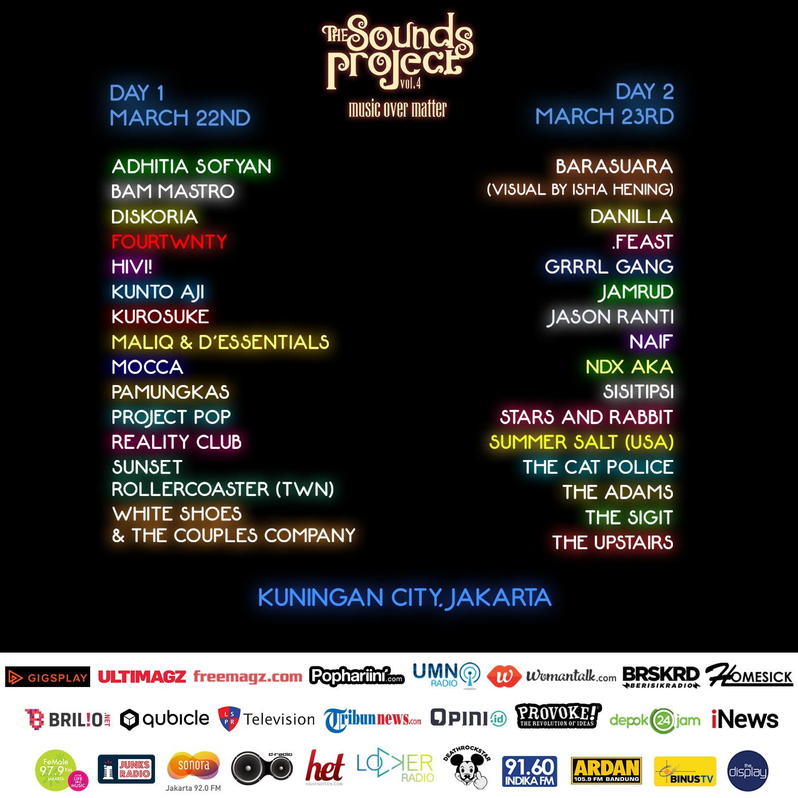 THE SOUNDS PROJECT VOL. 4 “Music Over Matter” 