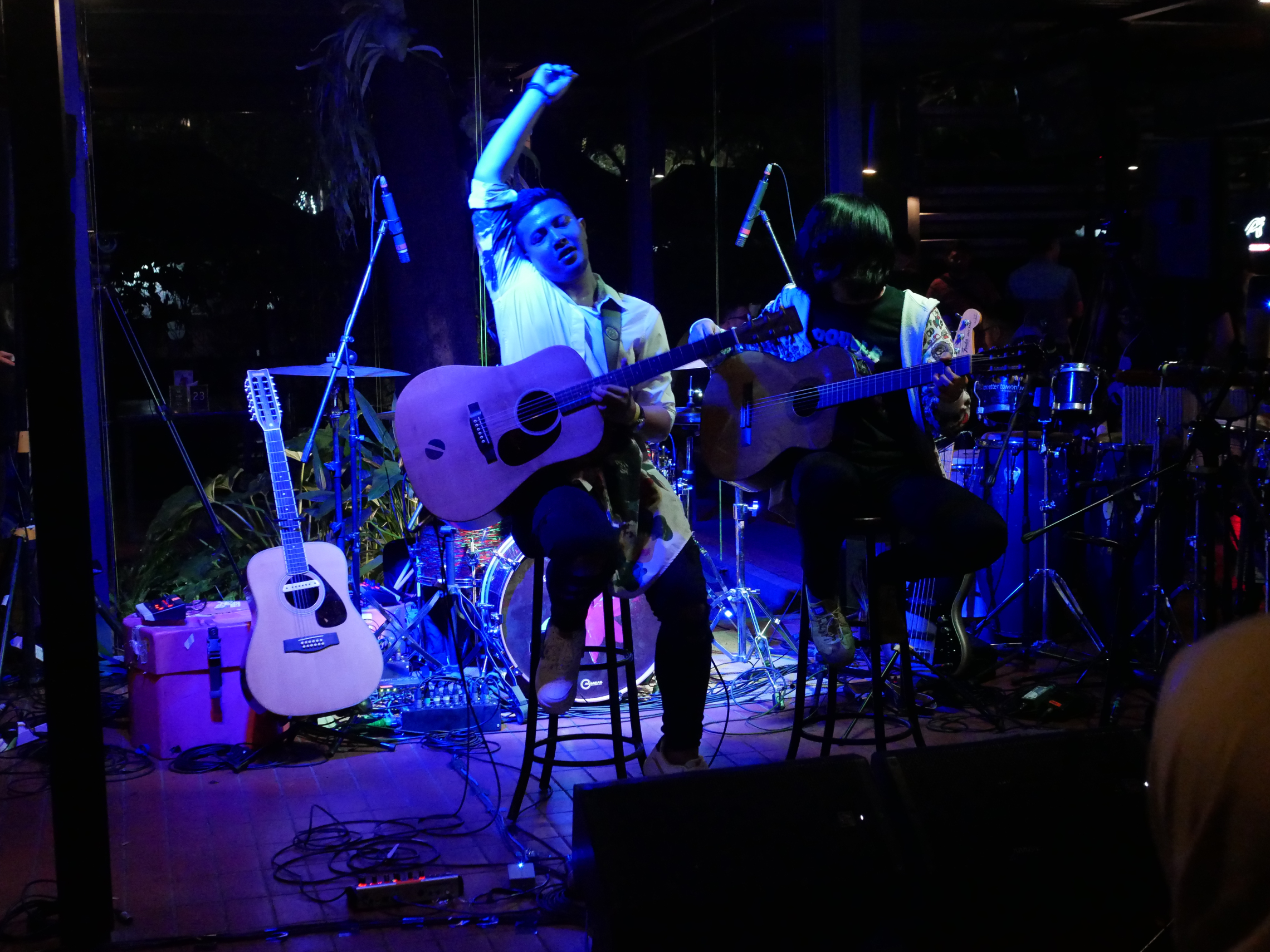 Sketsa di Beer Garden SCBD Jakarta